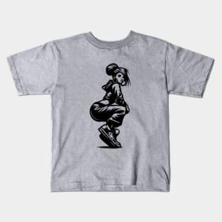 Hip Hop Girl Kids T-Shirt